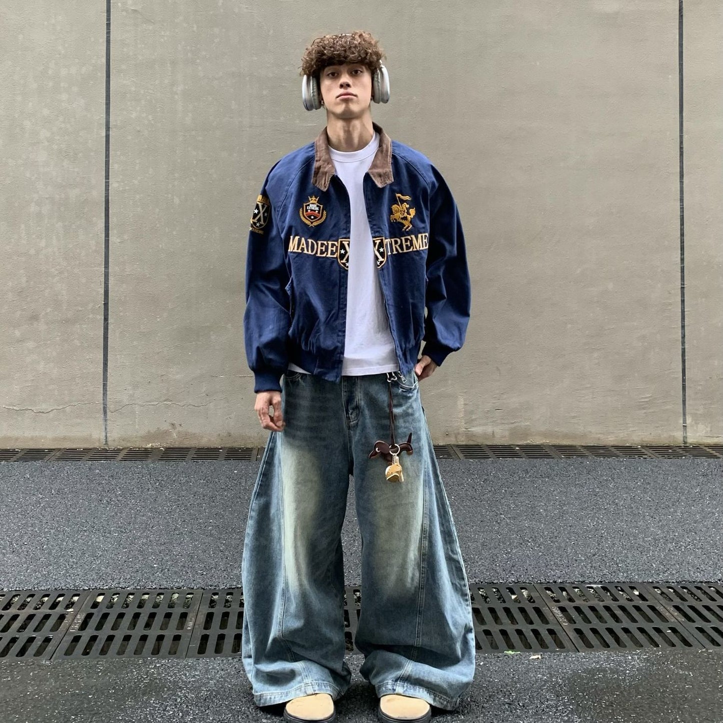 New Cropped Baseball Jacket