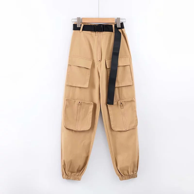 Trendy Loose Pocket Sweatpants