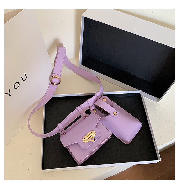 Trendy crossbody chest bag