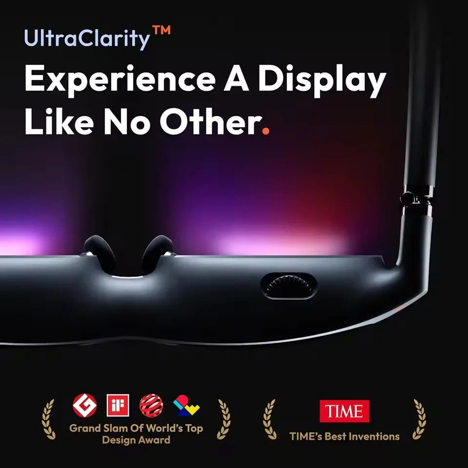 VITURE Pro Smart AR Glasses With Neckring XR HD Viewing Portable Screen