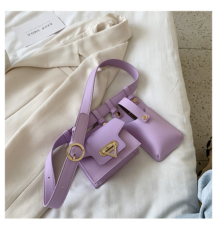 Trendy crossbody chest bag