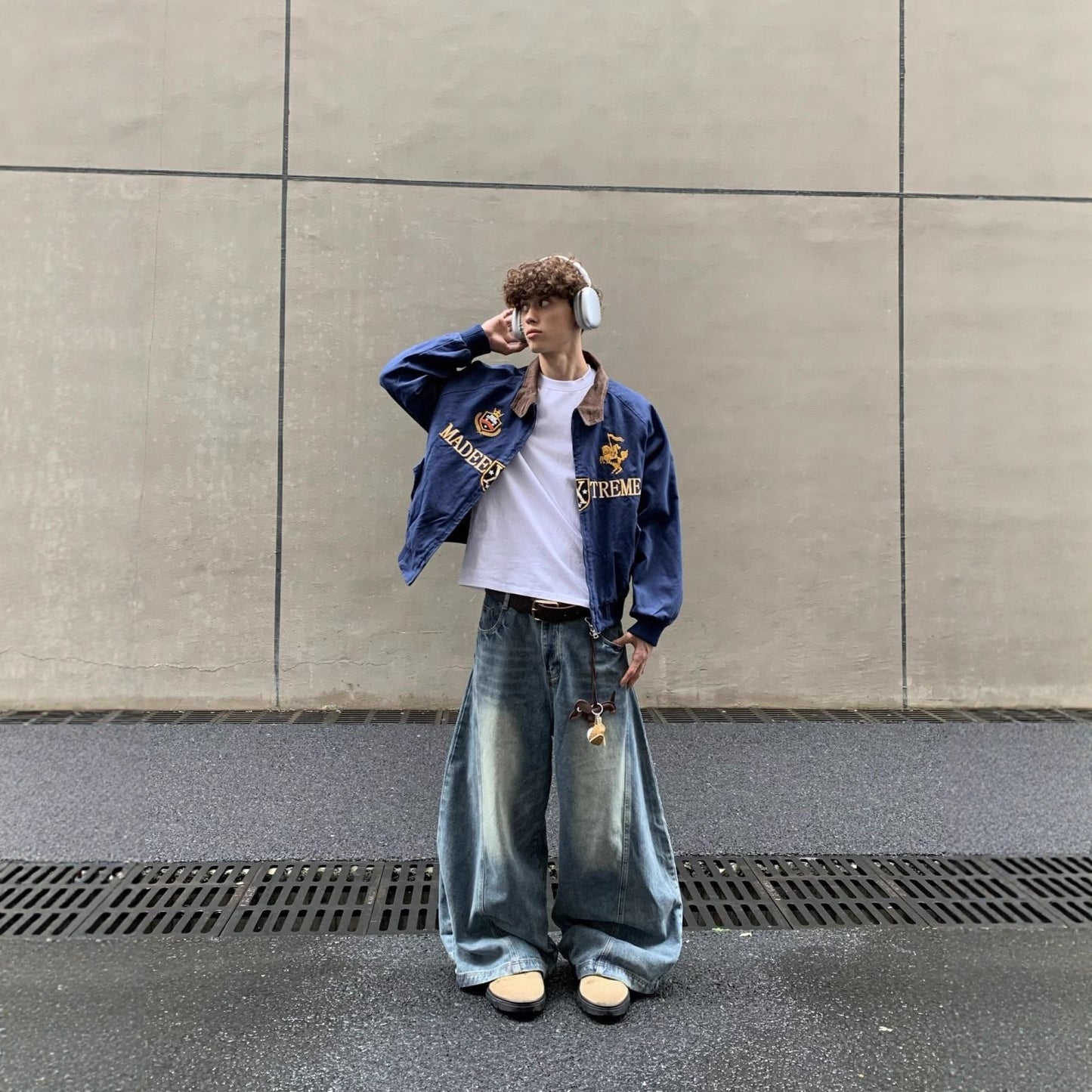 New Cropped Baseball Jacket