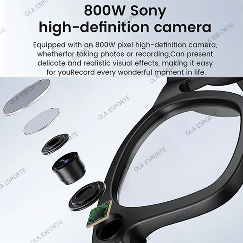4K AI Smart Glasses w/ Multifunction Camera