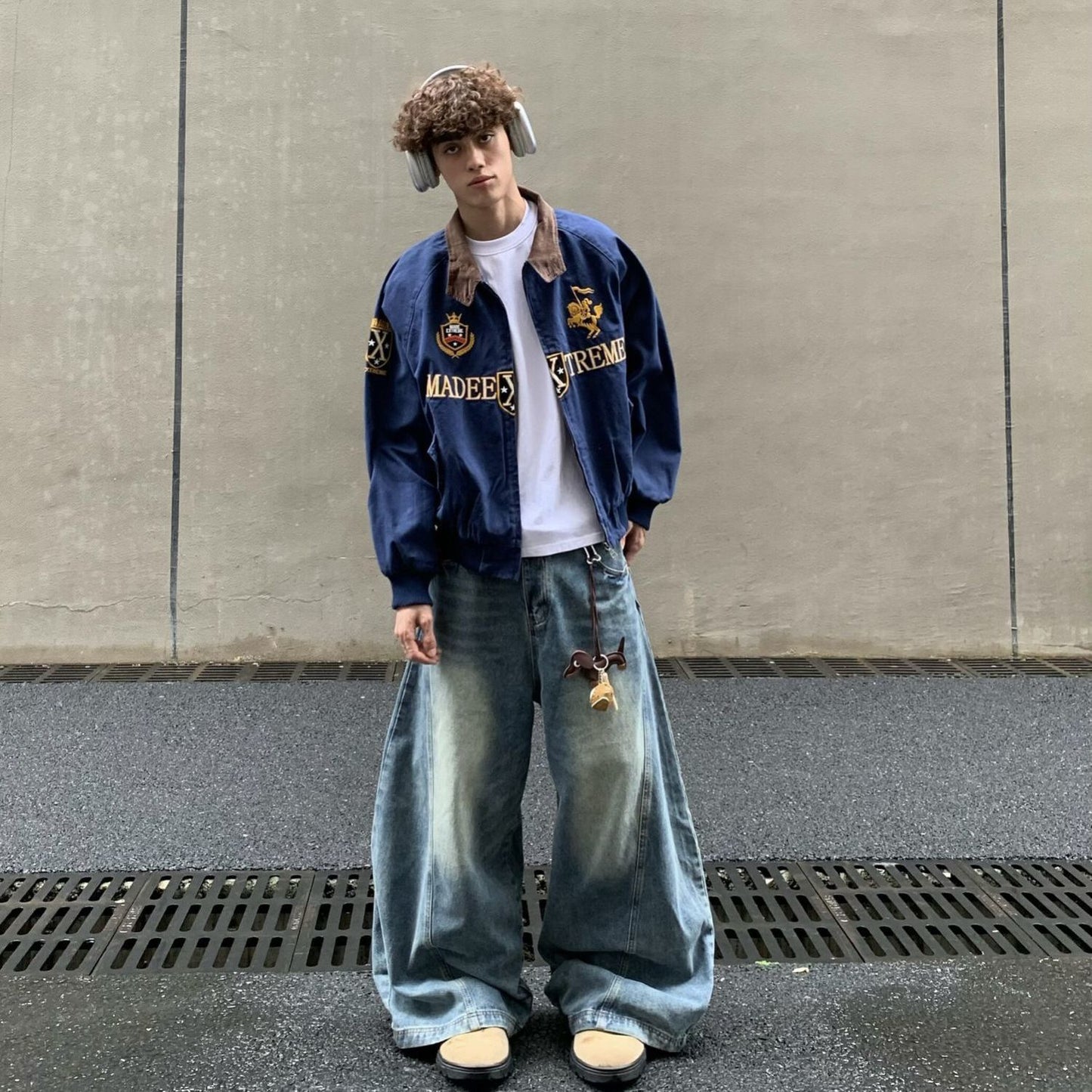 New Cropped Baseball Jacket