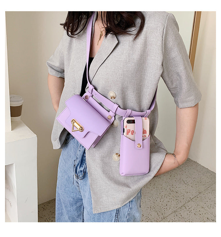 Trendy crossbody chest bag