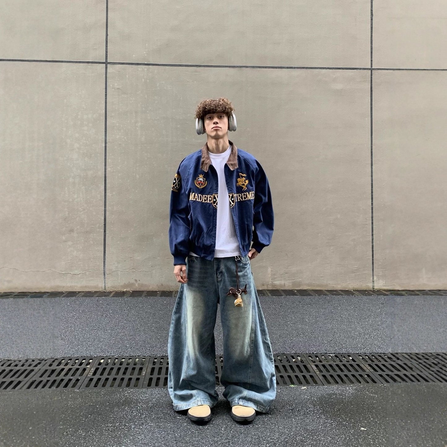 New Cropped Baseball Jacket